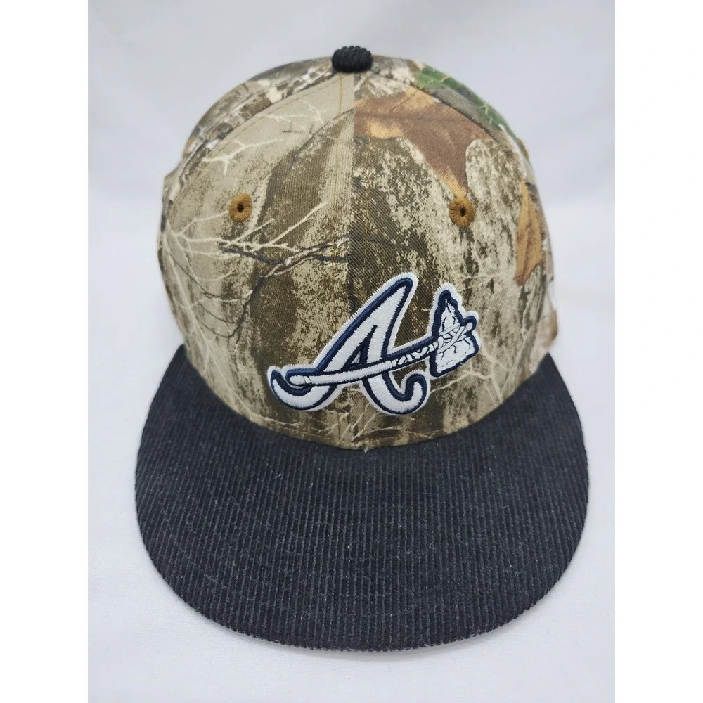 Atlanta Braves Camo And Corduroy Allstar Hat Hard To Find
